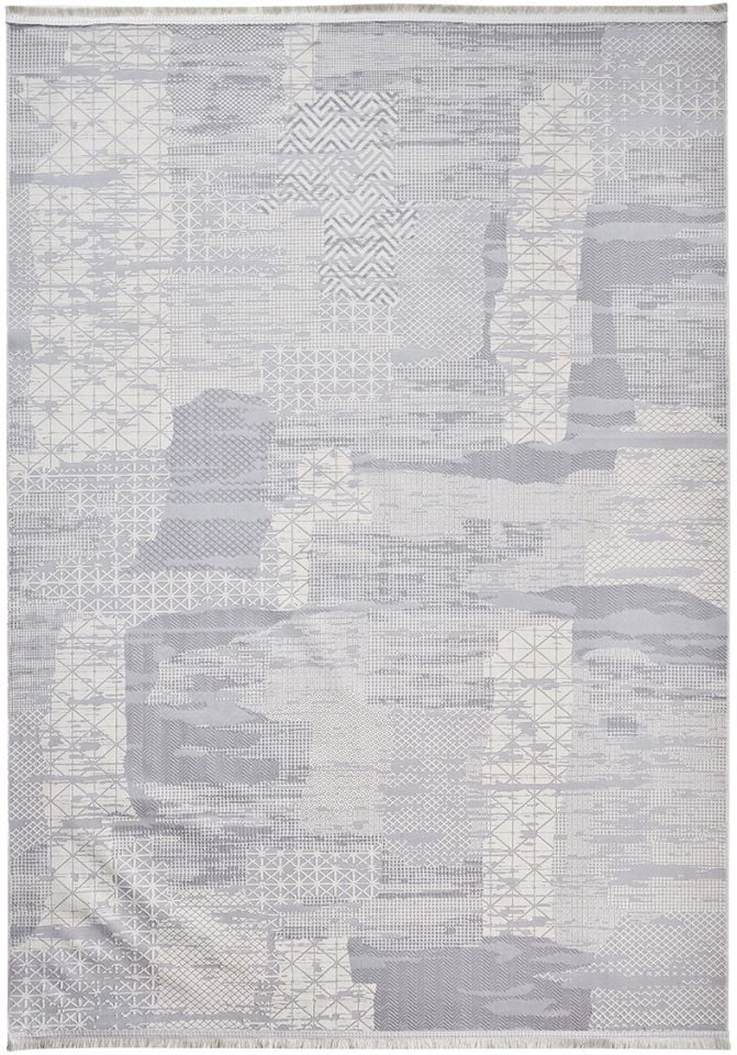 Louis Casa Efes 3275A Modern Saçaklı Yumuşak Dokulu Halı