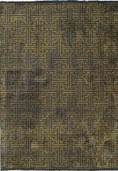 Dolce Vita Teos 501 Antrasit Altın Kilim