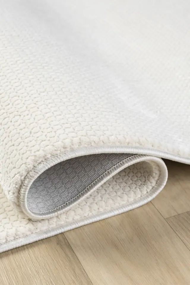 Seyran Halı Smart 12000 Krem Yumuşak Dokulu Modern Şık Halı