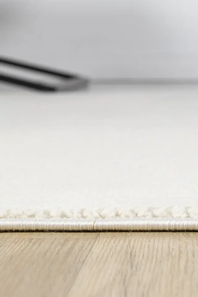 Seyran Halı Smart 12000 Krem Yumuşak Dokulu Modern Şık Halı