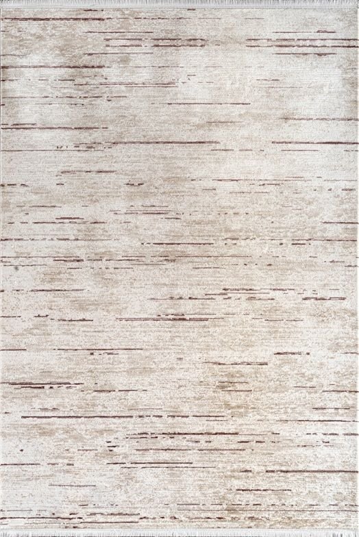 Atlas Halı Seren NF12A Krem Kahve Yumuşak Dokulu Akrilik Ile Üretilen Üst Kalite Makine Dokuması Halı