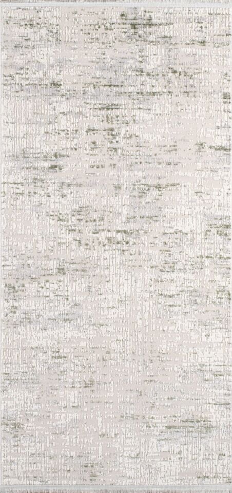 Artemis Halı Rosa 01101G Krem Yeşil Akrilik Modern Oturma Odası ve Salon Halısı