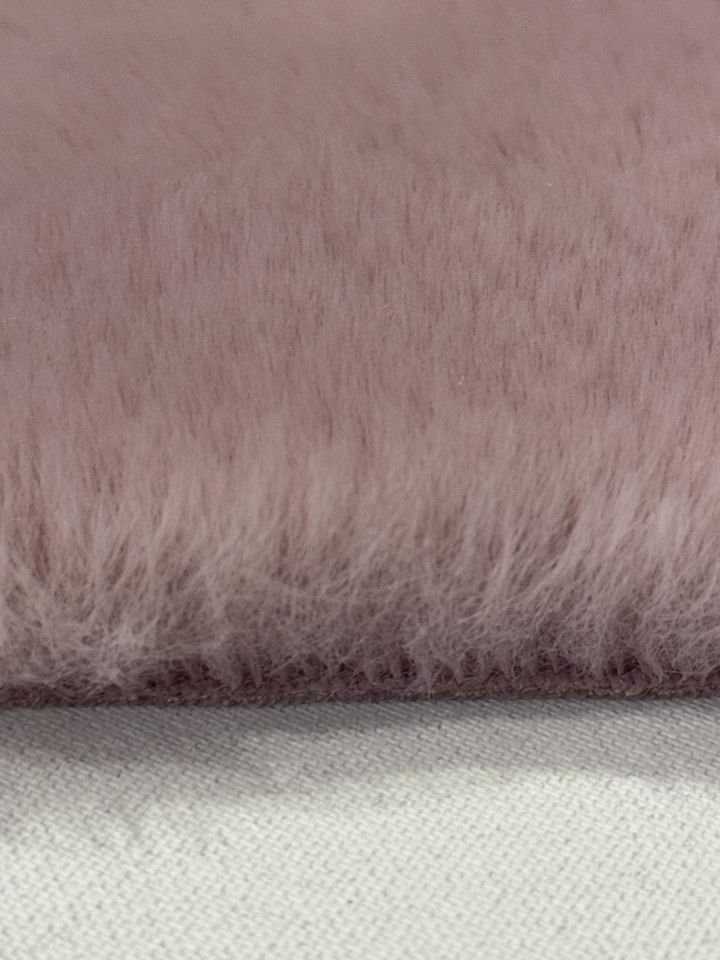 eHalıcım Pisa P15314 Pembe Yumuşak Tüylü Post
