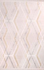 Nexus Halı Olympia 4051 Gri Akrilik Saçaklı Klasik Halı