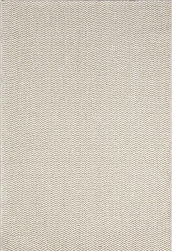 Seyran Halı Bombay 665 Krem Kolay Temizlenen Hav Toz Vermez Hasır Dokulu Balık Sırtı Sisal Halı