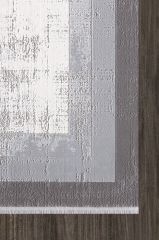 Artemis Halı Murano 1359A Gri Akrilik Çerçeveli Yumuşak Dokulu Oturma Odası Halısı