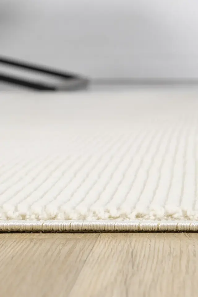 Seyran Halı Smart 12001 Krem Yumuşak Dokulu Modern Şık Halı