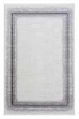 Seyran Halı Asya 530 Mavi Akrilik Çerçeveli Dokuma Taban Saçaklı Modern Şık Halı