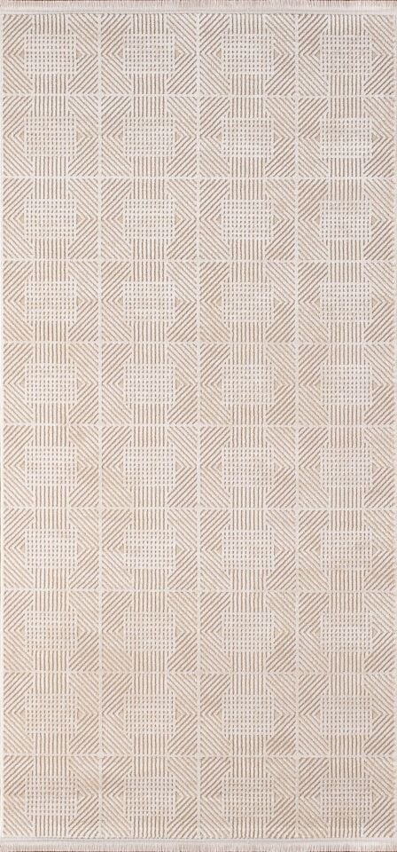 Artemis Halı Rosa 01104G Bej Vizon Akrilik Modern Oturma Odası ve Salon Halısı