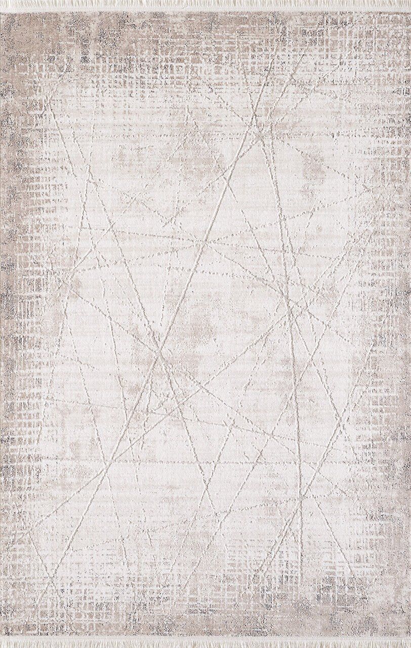 Artemis Halı Romantik 2433A Krem Bej Akrilik Modern Halı