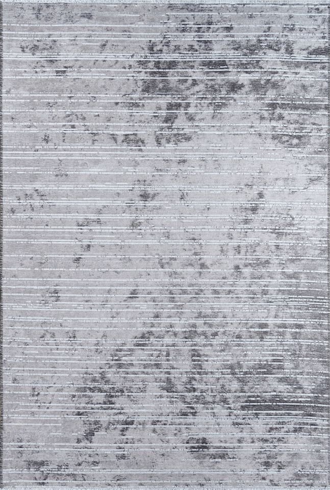 Pierre Cardin Halı Azur UZ03B Gri Yumuşak Dokulu Çoban Dikişli Ince Özel Dokuma Tezgah Halısı