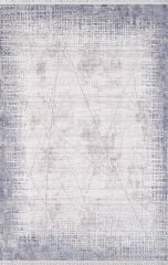 Artemis Halı Romantik 2433B Gri Mavi Akrilik Modern Halı