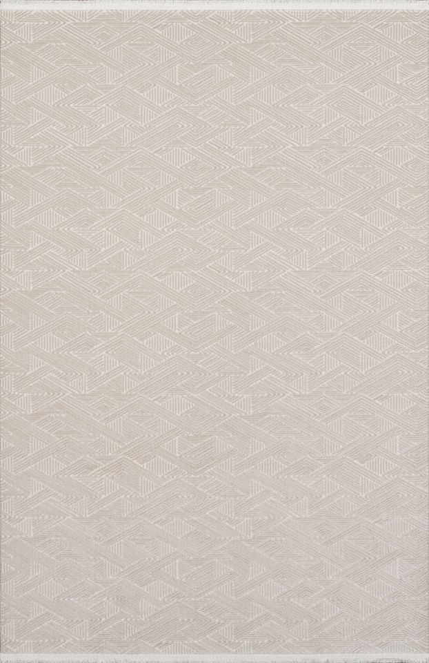 Royal Halı Arles  FJ03A Krem Bej Akrilik Sade Desenli Sık Dokuma Şık Spor Makine Dokuması Halı