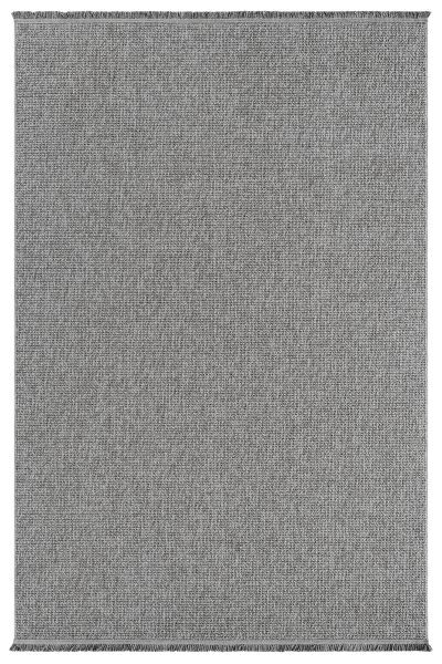 Luxess Halı Lupi 407 Gri Polyester Yumuşak Dokulu Modern Şık Yolluk