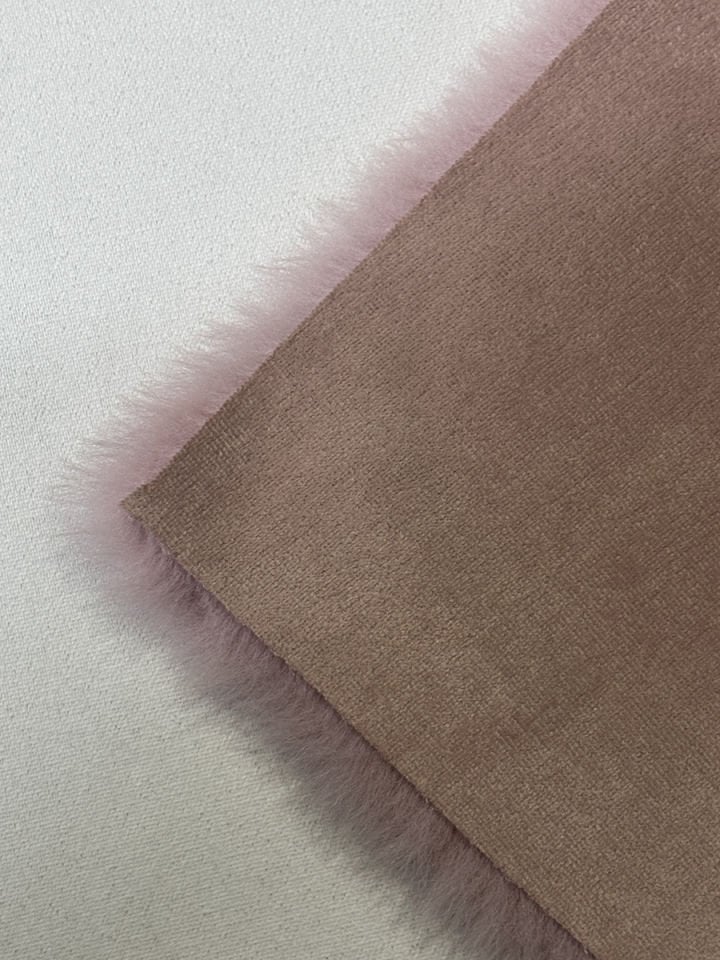 eHalıcım Pisa P15314 Pembe Yumuşak Tüylü Dikdörtgen Post