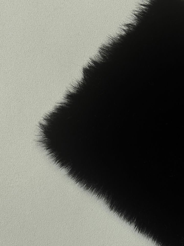 eHalıcım Pisa P15314 Siyah Yumuşak Tüylü Dikdörtgen Post