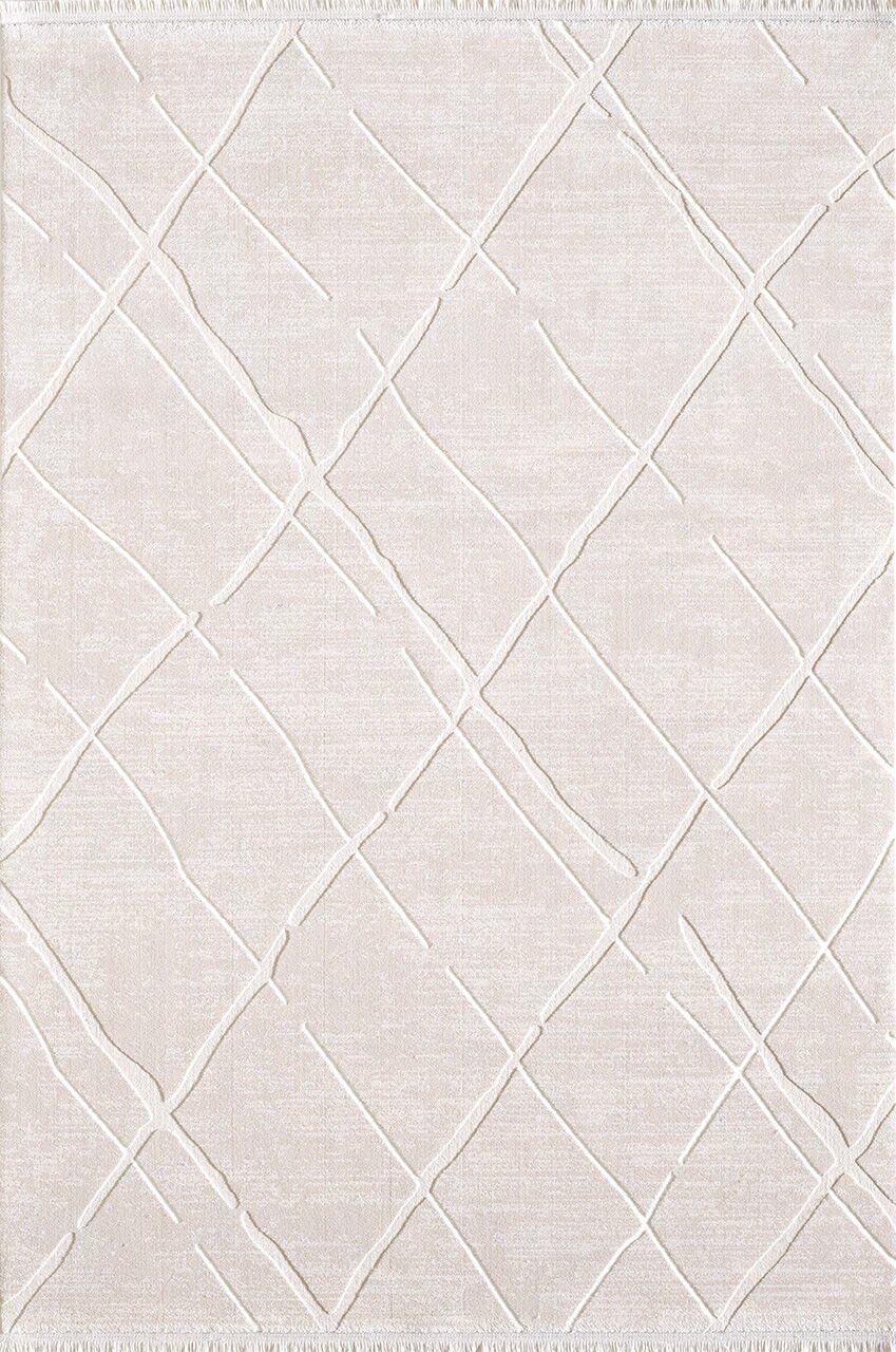 Artemis Halı Murano 6430C Bej Akrilik Modern Yumuşak Dokulu Oturma Odası Halısı