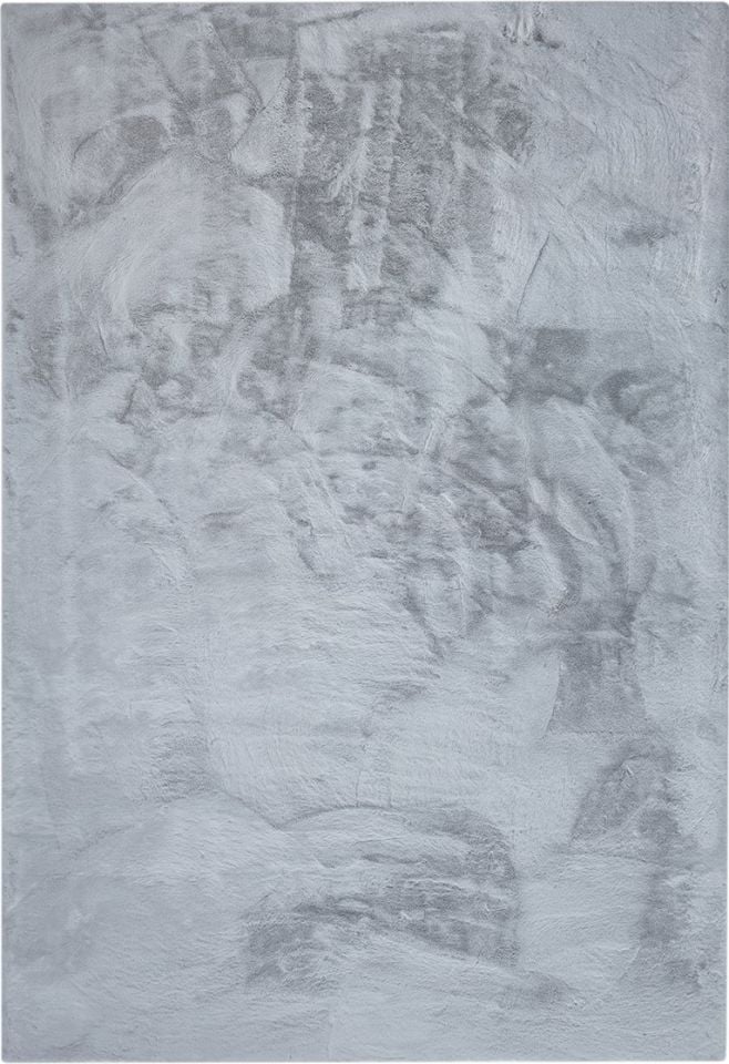 eHalıcım Pisa P15314 Gri Yumuşak Tüylü Dikdörtgen Post