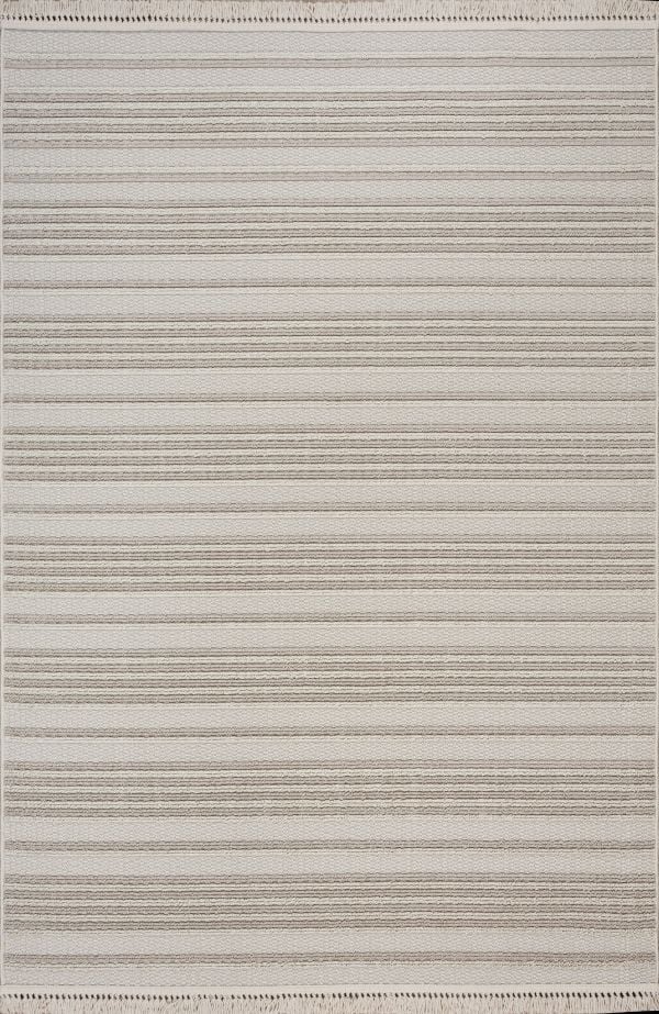 Sanat Halı Rio 3918 Bej Polyester Yüksek Kalite Dokuma Taban Halı