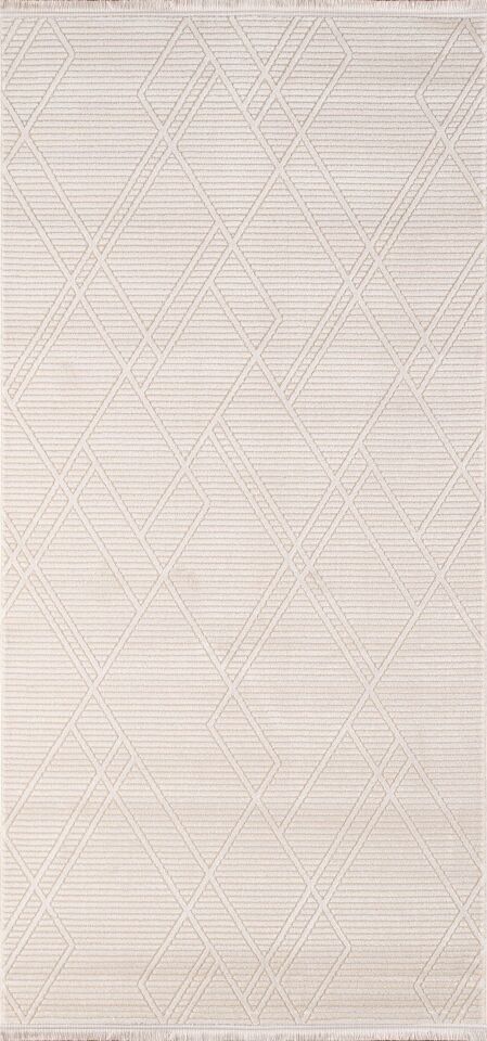 Artemis Halı Rosa 01105A Bej Akrilik Modern Oturma Odası ve Salon Halısı