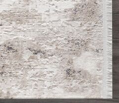 Artemis Halı Romantik 2436A Kahve Bej Akrilik Modern Halı