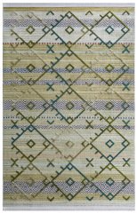 Louis Casa Halı Nakkaş  5021B Modern Saçaklı Kaymaz Taban Kilim