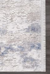 Artemis Halı Romantik 2436B Gri Mavi Akrilik Modern Halı