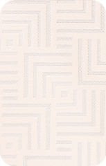 Nexus Halı Torino 1005A Beyaz Polyester Sisal İplik Saçaklı Modern Şık Dokuma Taban Halı