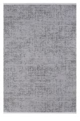 Seyran Halı İmaj 8080 Gri Akrilik Modern Saçaklı Dokuma Taban Halı