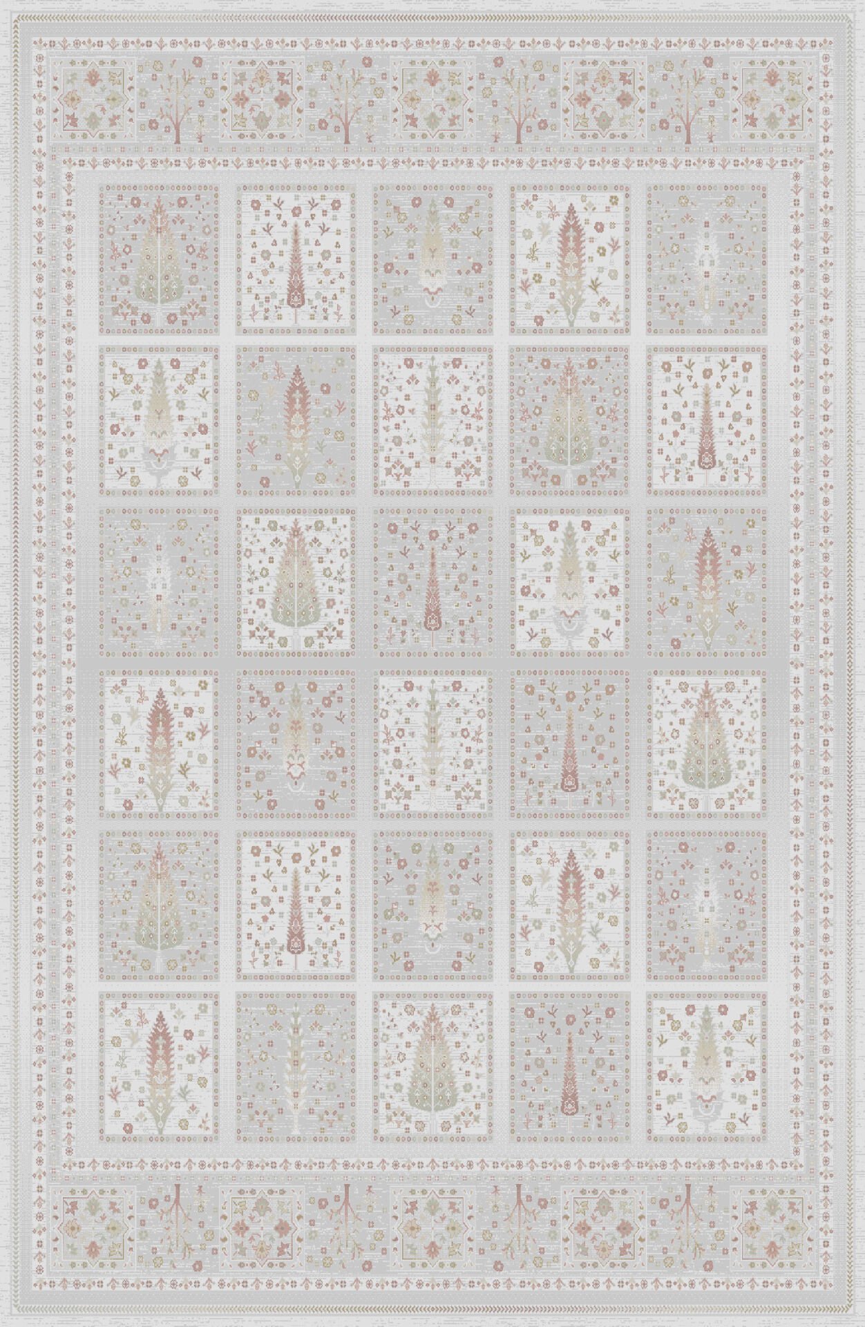 Atlas Halı Degrade DG01B Viskon Akrilik Modern Yüksek Kaliteli Şık Halı