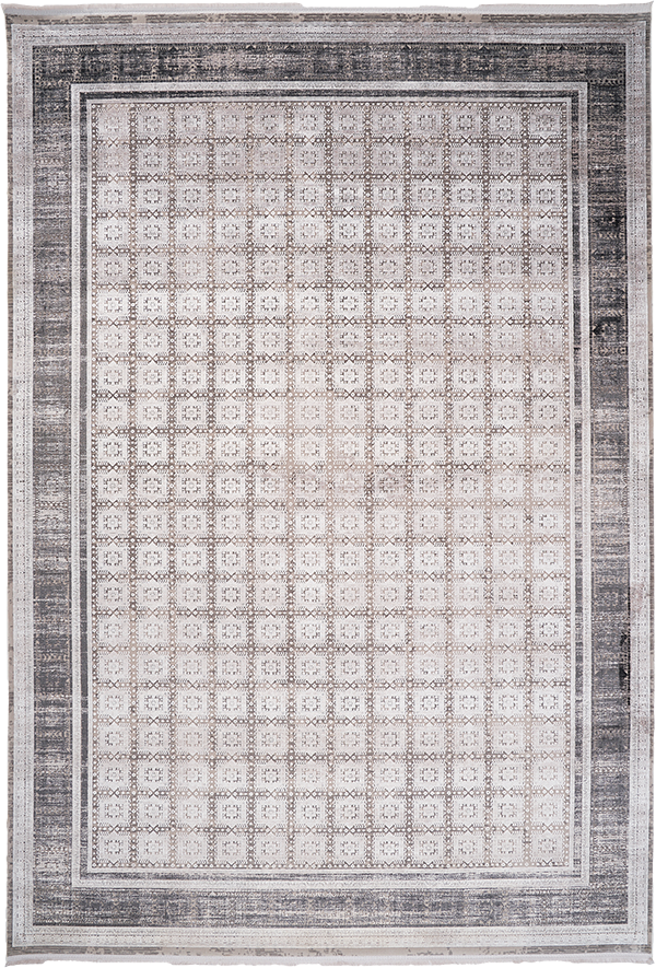 Dolce Vita Halı Prime 8306 Angle Viskon Çerçeveli Yüksek Kalite Yumuşak Doku Şık Halı