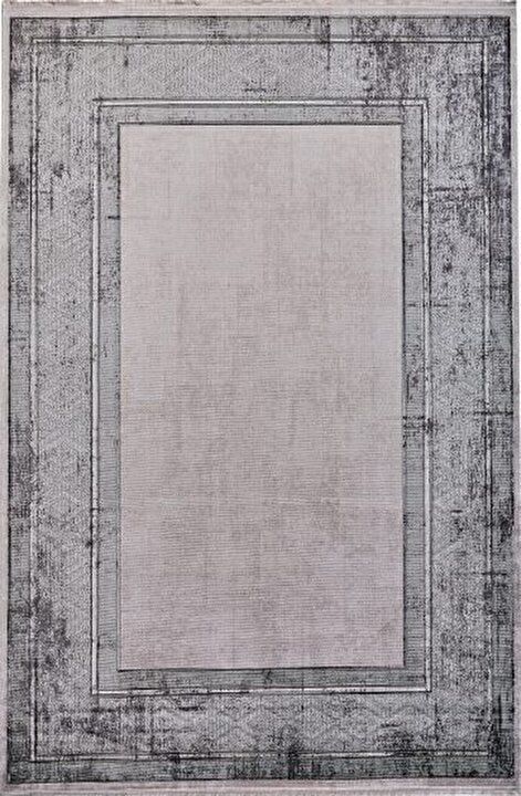Gümüşsuyu Halı Black & Brown 13917 Gri
