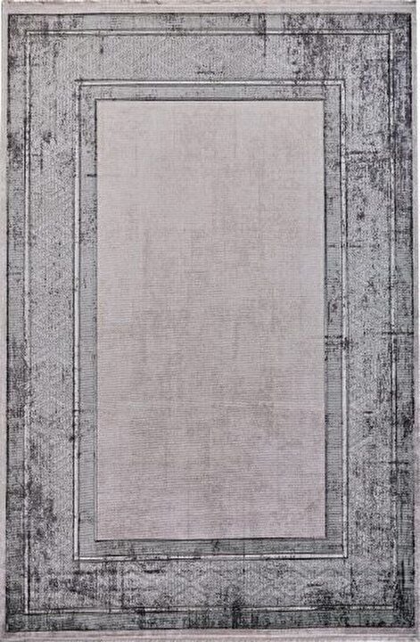 Gümüşsuyu Halı Black & Brown 13917 Gri