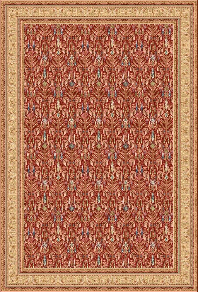 Elexus Halı - İpekhane(Hereke) 1694 Akrilik Viskon Yüksek Kalite Modern Halı