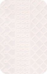 Nexus Halı Torino 1541A Beyaz Polyester Sisal İplik Saçaklı Modern Şık Dokuma Taban Halı