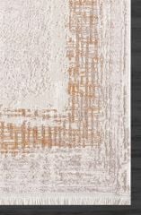 Artemis Halı Gotik 2242E Viskon Akrilik Çerçeveli Modern Oturma Odası ve Salon Halısı