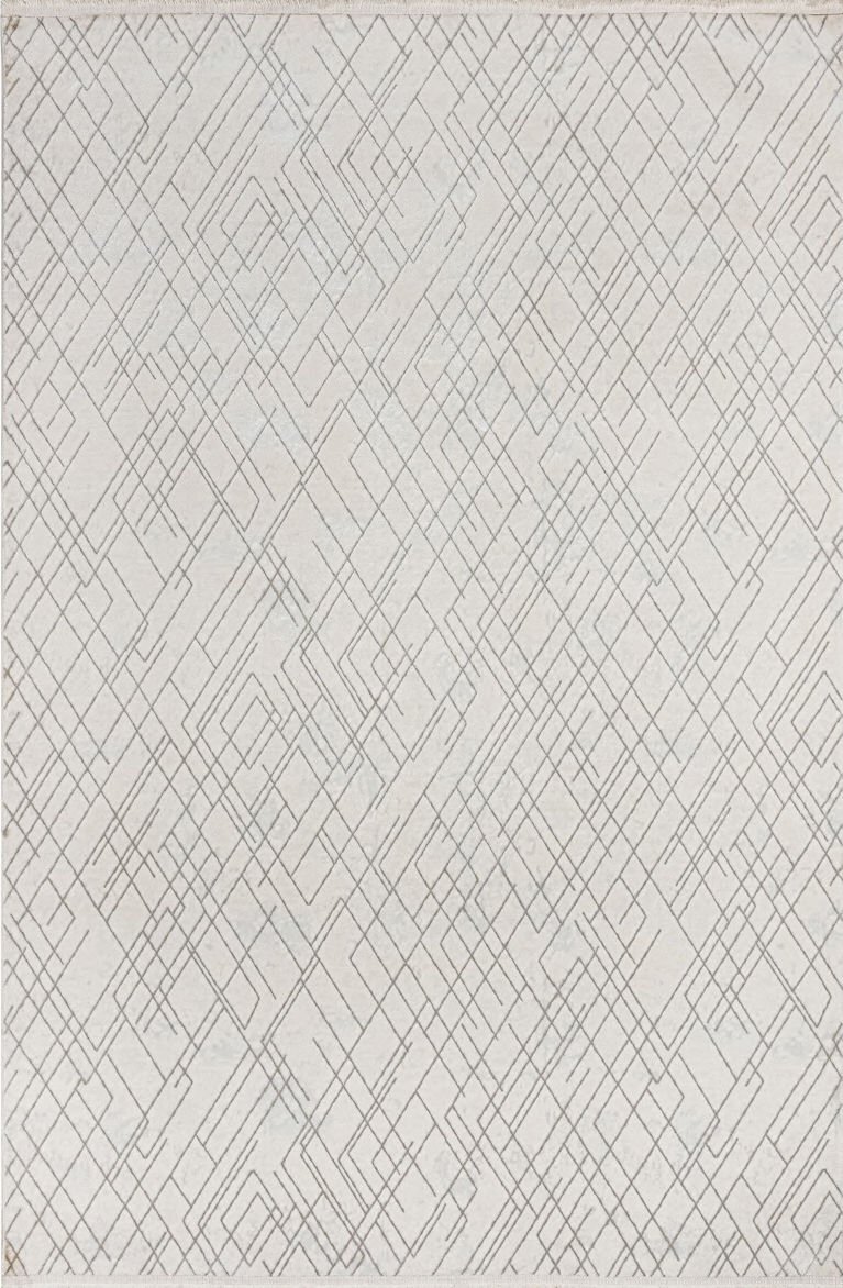 Luxess Halı Nadide 1067 Krem Polyester Modern Yüksek Kaliteli Halı