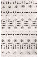 Nexus Halı Torino 1541A Gri Polyester Sisal İplik Saçaklı Modern Şık Dokuma Taban Halı