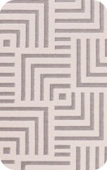 Nexus Halı Torino 4005A Gri Polyester Sisal İplik Saçaklı Modern Şık Dokuma Taban Halı