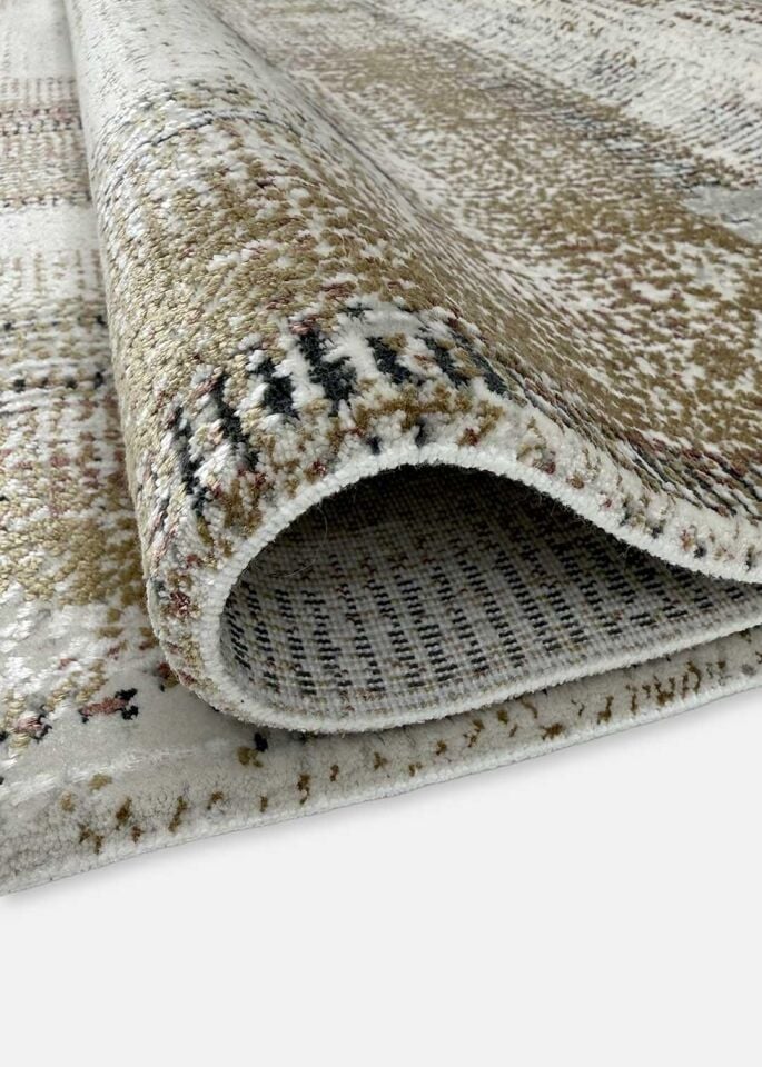 Royal Halı Elite QE08B Multi Yumuşak Dokulu Modern Çizgili Yüksek Kaliteli Makine Dokuması Halı