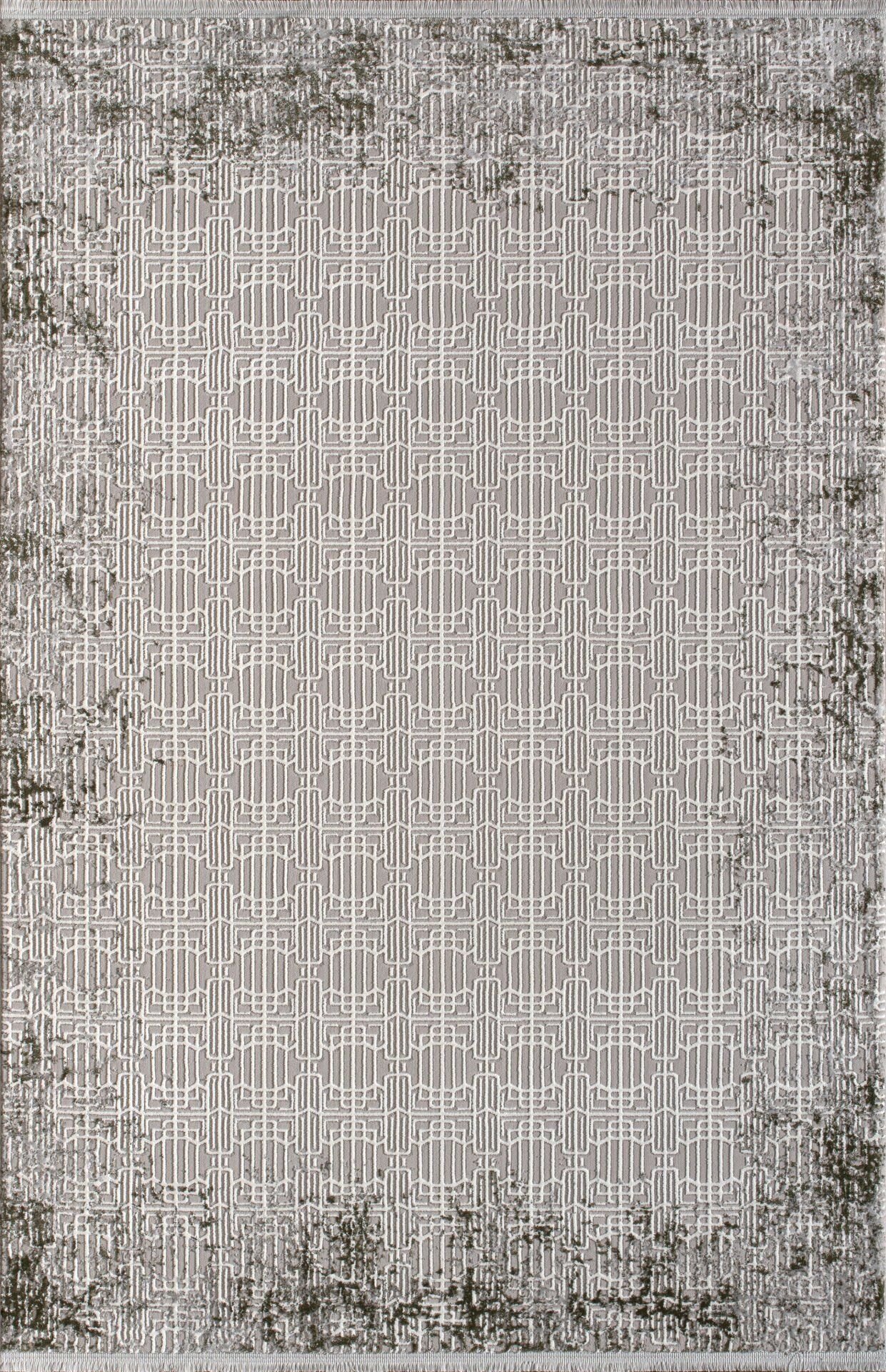 Artemis Halı Serena 03370B Gri Gold Polyester Modern Şık Yumuşak Dokulu Oturma Odası ve Salon Halısı