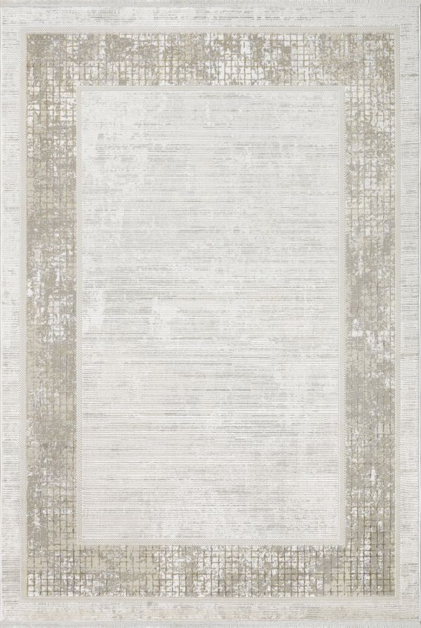 Sanat Halı Penta 3815 Gri Viskon Modern Salon ve Oturma Odası Halısı