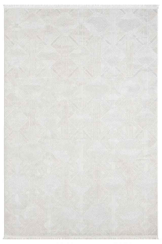 Seyran Halı Vista 5116 Krem Akrilik Yüksek Kaliteli Yumuşak Dokulu Şık Halı