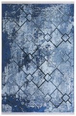 Louis Casa Halı Nakkaş 5028A Modern Saçaklı Kaymaz Taban Kilim