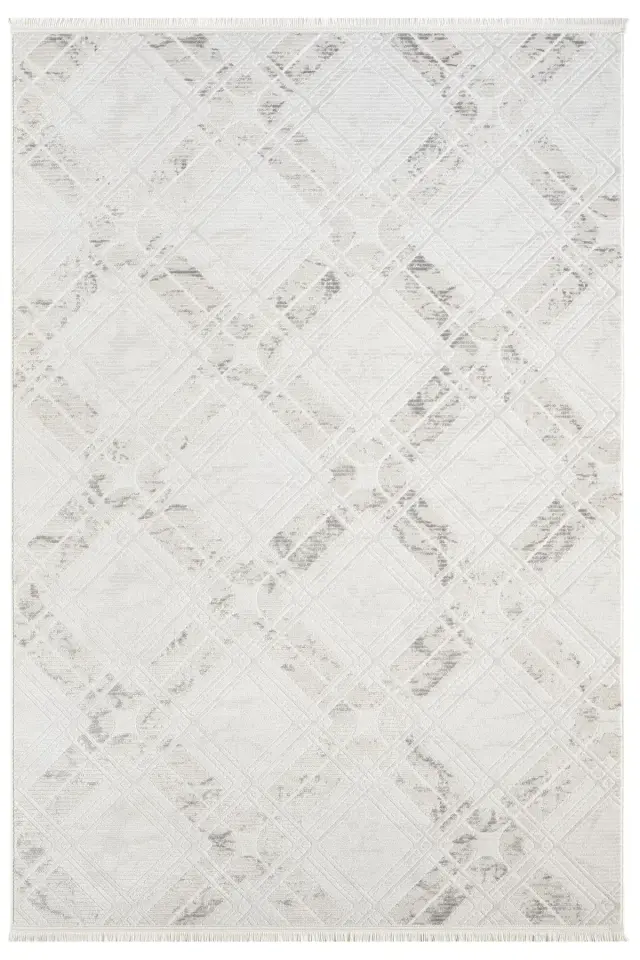 Seyran Halı Vista 5117 Gri Akrilik Yüksek Kaliteli Yumuşak Dokulu Şık Halı