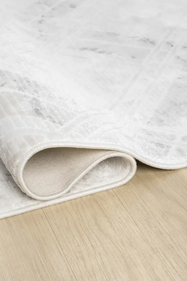 Seyran Halı Vista 5117 Gri Akrilik Yüksek Kaliteli Yumuşak Dokulu Şık Halı