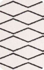 Nexus Halı Uomo 1066 Siyah Polyester İskandinav Tarz Modern Halı