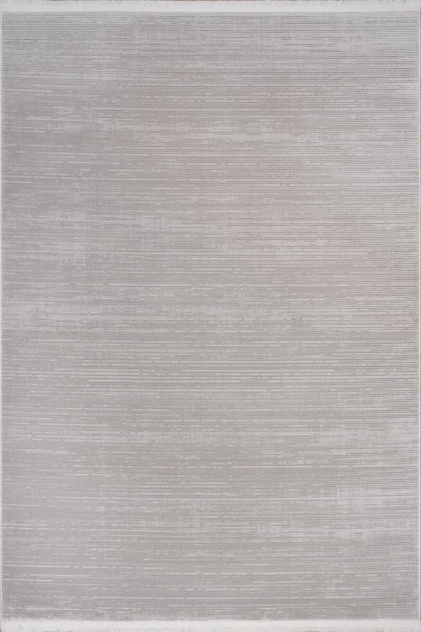 Sanat Halı Porte 3910 Gri Akrilik Polyester Modern Şık Yüksek Kaliteli Salon ve Oturma Odası Halısı