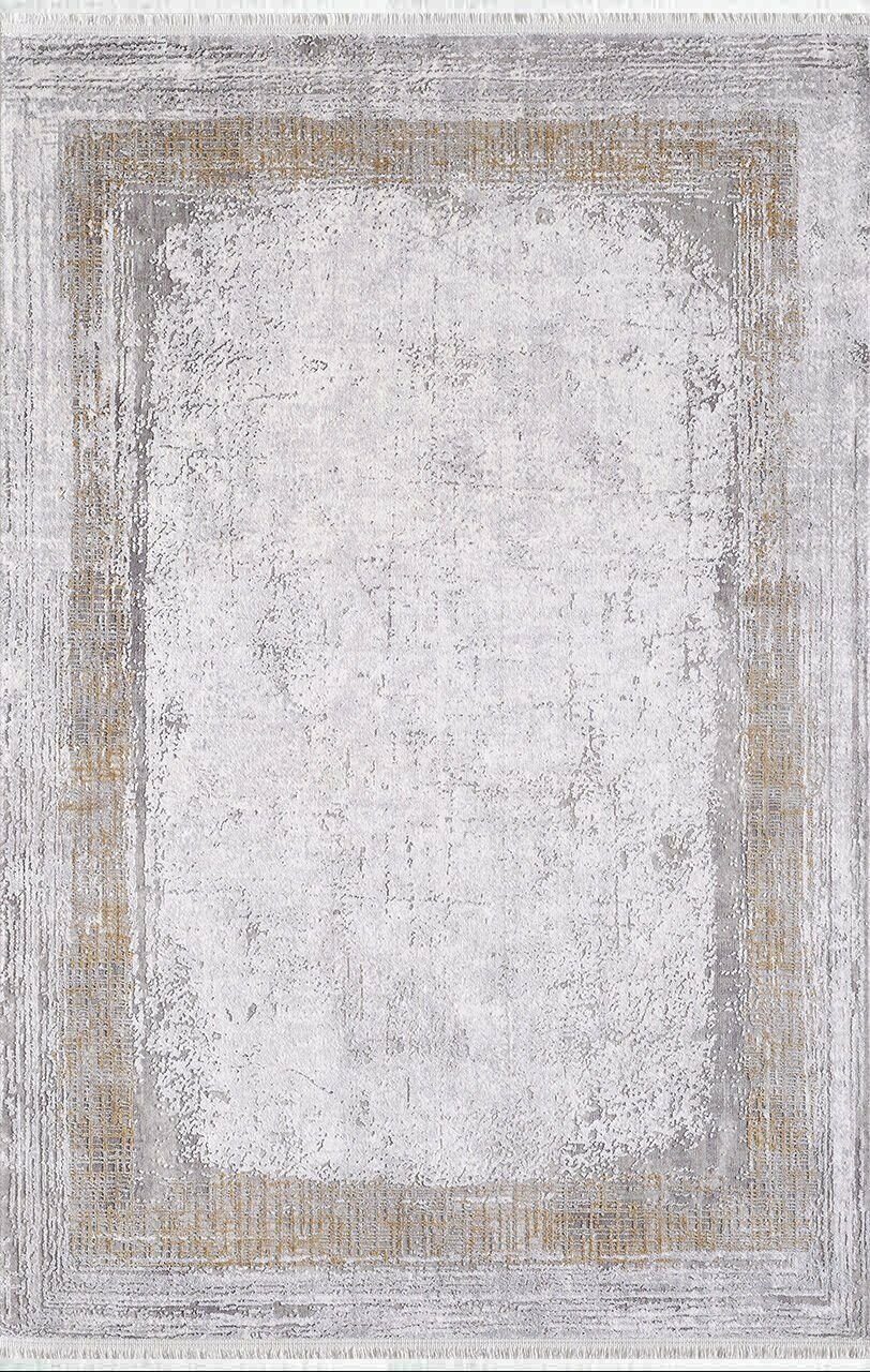 Artemis Halı Barok 2242A Viskon Akrilik Klasik Şık Çerçeveli Oturma Odası ve Salon Halısı