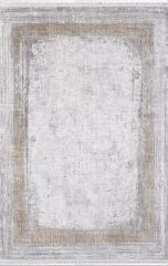 Artemis Halı Barok 2242A Viskon Akrilik Klasik Şık Çerçeveli Oturma Odası ve Salon Halısı